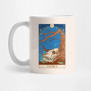 Zodiac sign tarot card Taurus Mug